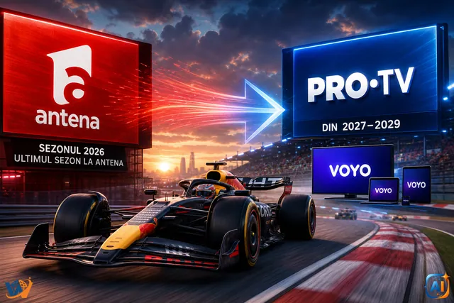 Formula 1 pleacă de la Antena 1 și ajunge la Pro TV