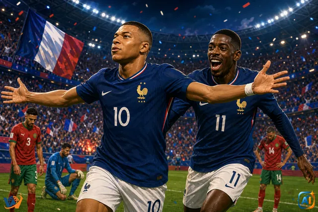 Franța, prima semifinalistă a Cupei Mondiale 2026