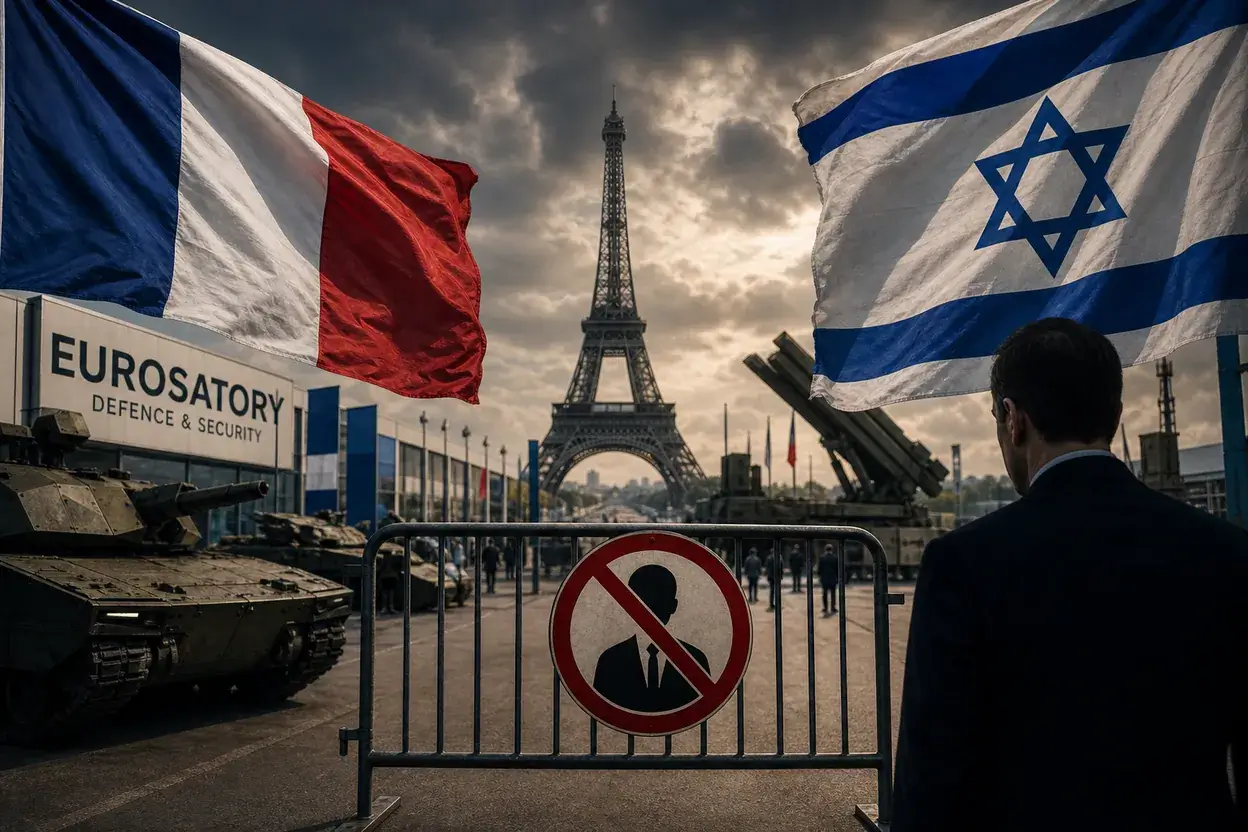 Tensiuni între Franța și Israel înaintea unui mare salon militar