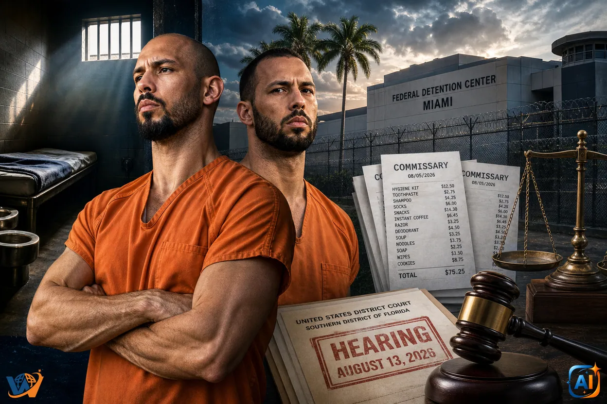 Frații Tate contestă detenția din Miami