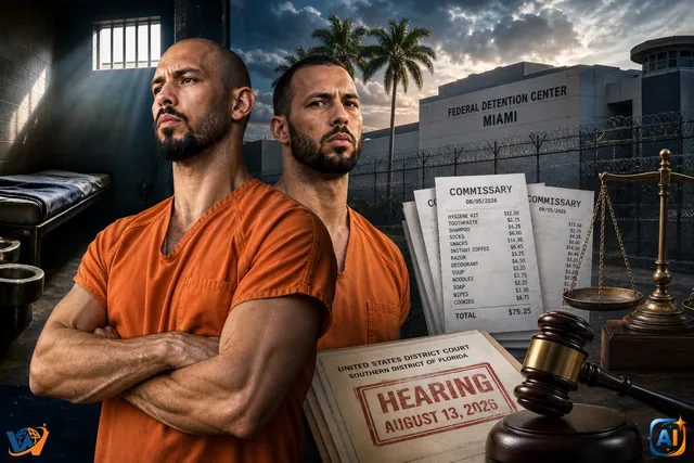 Frații Tate contestă detenția din Miami