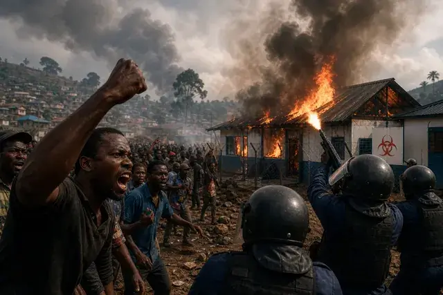 Furia explodează în Congo, în plină criză Ebola