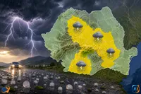 WoW Pulse Meteo: Vremea se întoarce brutal: furtuni și grindină în România