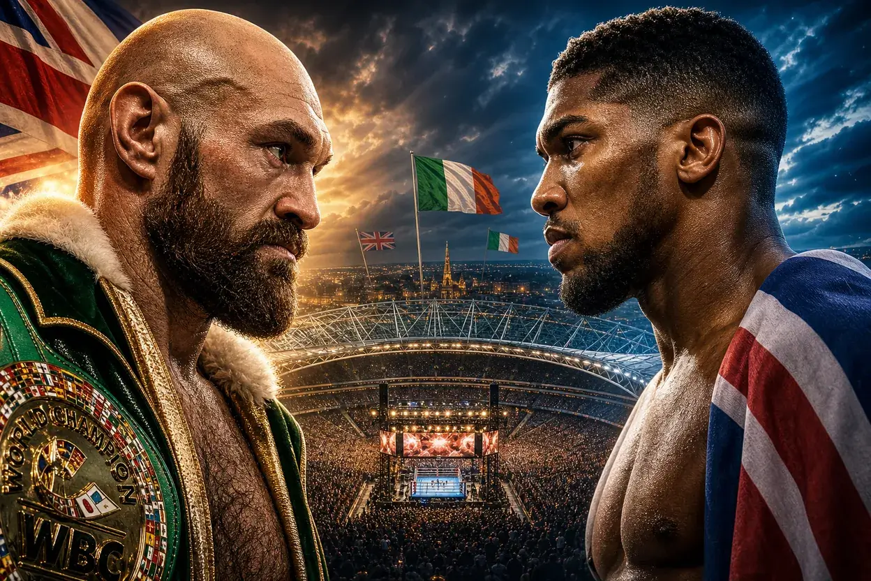 Tyson Fury reaprinde „Bătălia Britaniei” cu Anthony Joshua