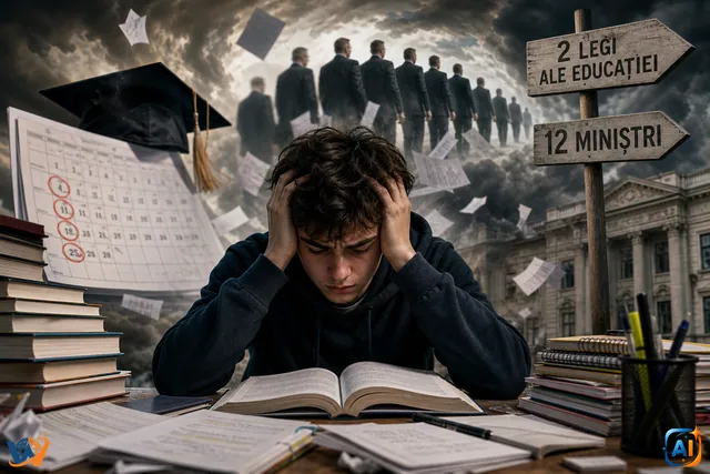 Generația Bac 2026, lovită de haosul educației
