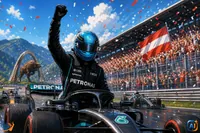George Russell triumfă în Austria după dueluri intense