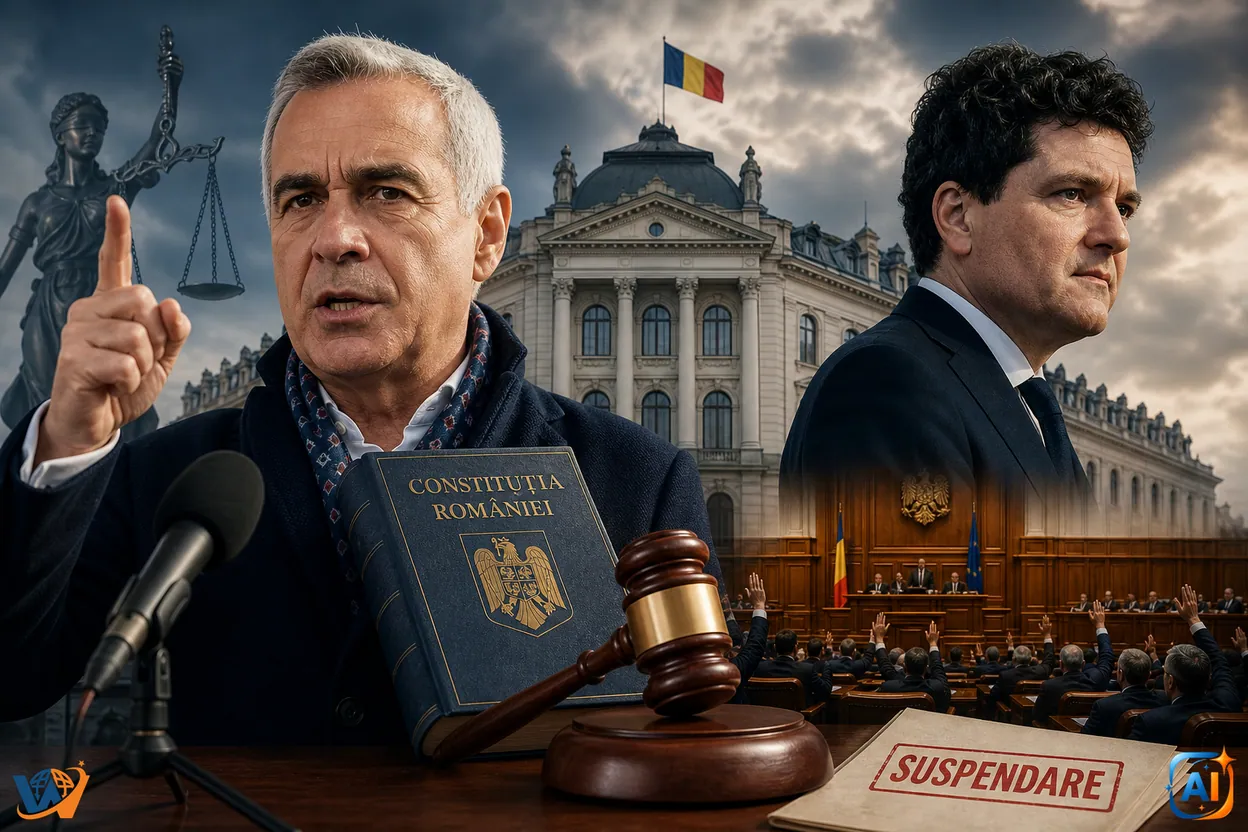 Georgescu cere suspendarea lui Nicușor Dan