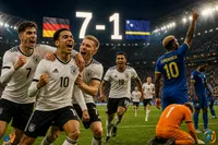 7–1! Germania face spectacol mondial