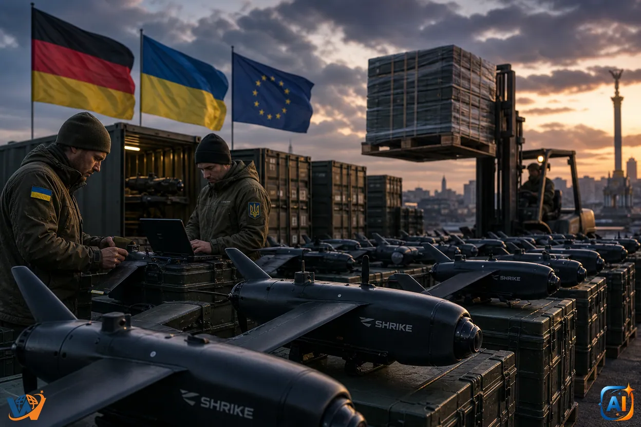Germania finanțează 50.000 de drone pentru Ucraina