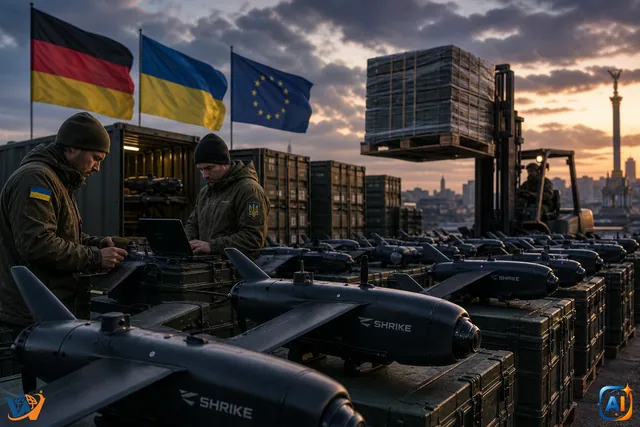 Germania finanțează 50.000 de drone pentru Ucraina