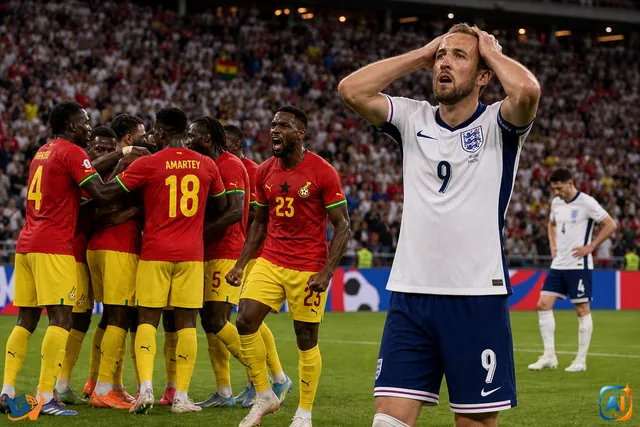 Ghana blochează Anglia la Mondial