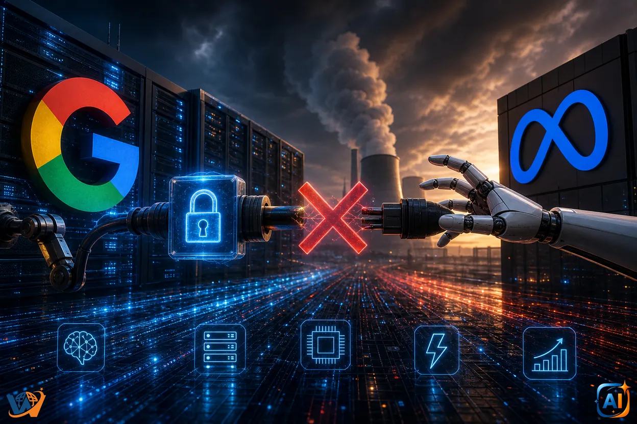 Google limitează accesul Meta la Gemini - Cererea uriașă de AI pune presiune pe infrastructură