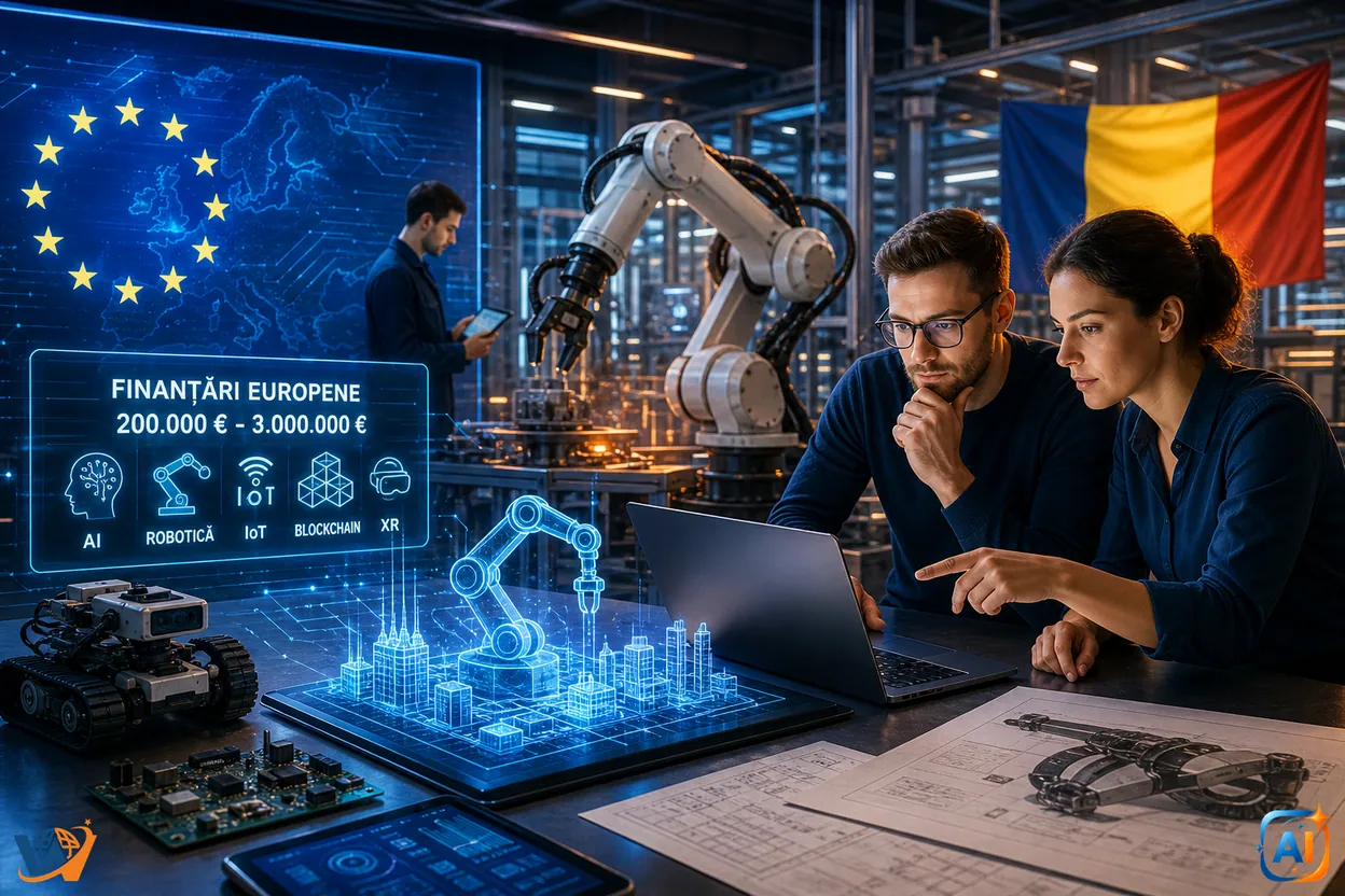 Milioane de euro pentru AI și roboți în România