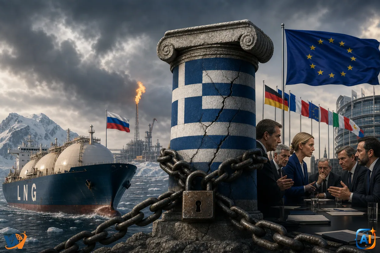 Grecia blochează noul pachet de sancțiuni al UE împotriva Rusiei. Miza: transportul gazului lichefiat