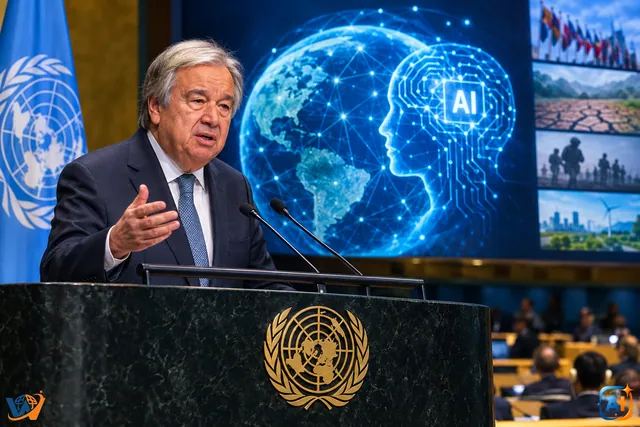 Guterres cere reguli globale pentru AI în ultimul său discurs la ONU