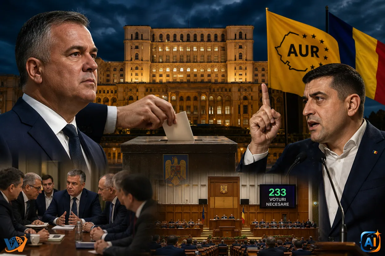 Guvernul Veștea merge la vot în seara decisivă
