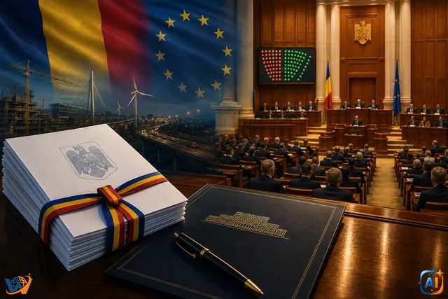 Guvernul Veștea, testul decisiv în Parlament