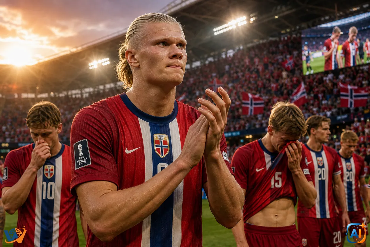 Haaland, mesaj puternic după eliminarea Norvegiei
