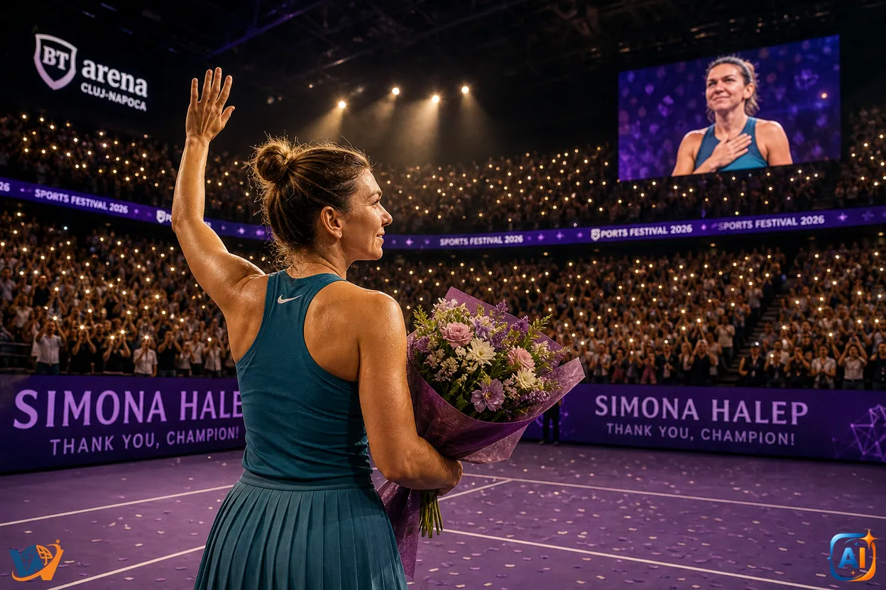 Halep alege Clujul pentru ultimul meci