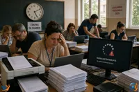 Haos digital la Evaluarea Națională