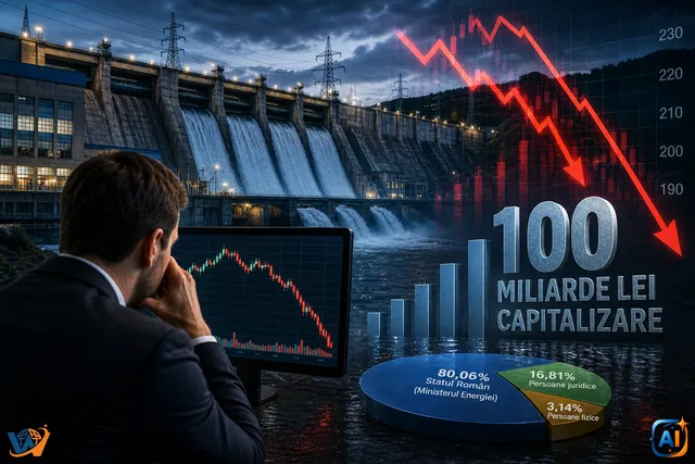 Hidroelectrica ratează pragul de 100 miliarde