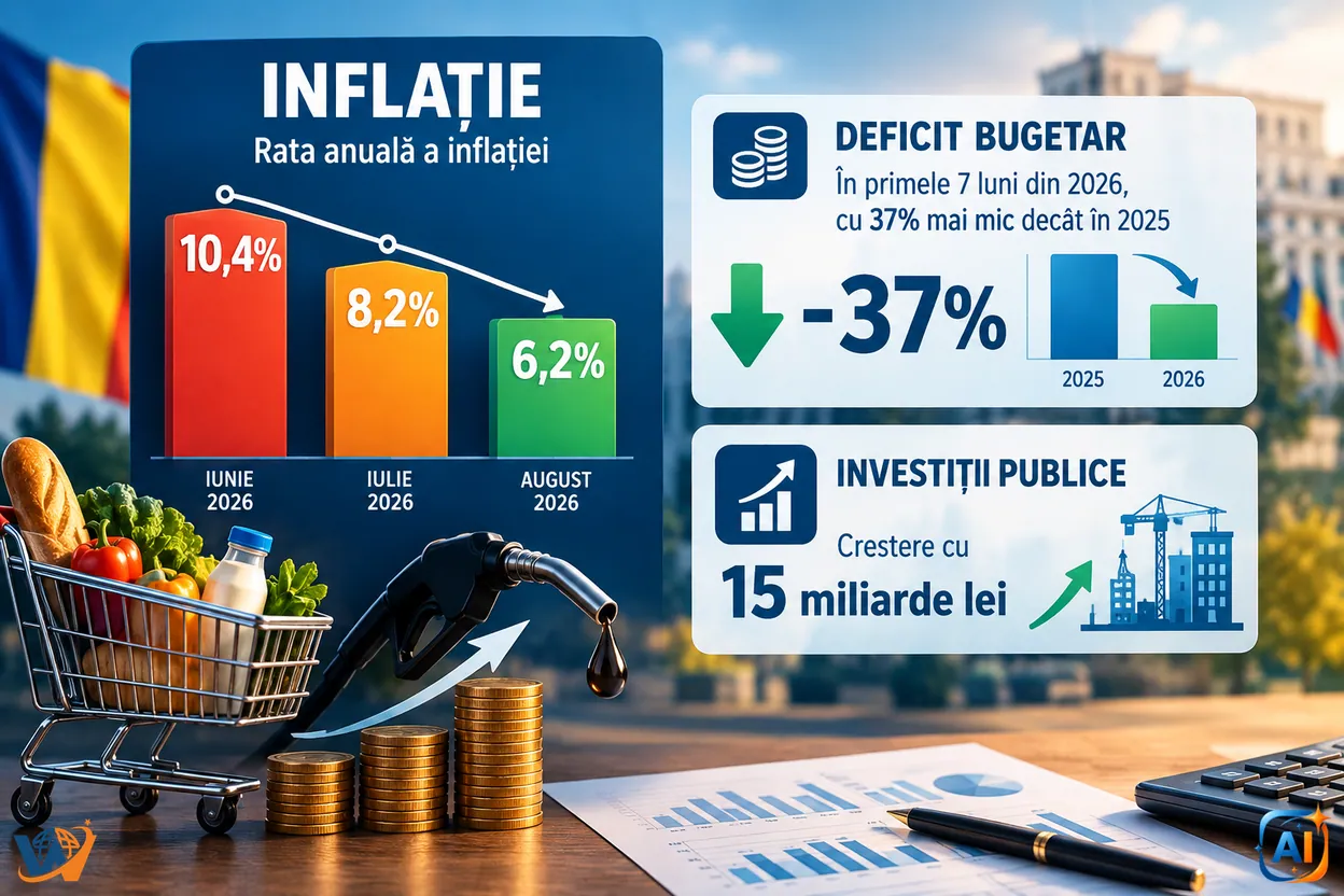 Ilie Bolojan: Inflația a scăzut la 6,2%. „Rezultatele încep să apară”