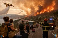 Europa arde: mii de oameni evacuați
