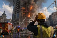 Incendiu mortal la Bruxelles: români, posibil printre victime