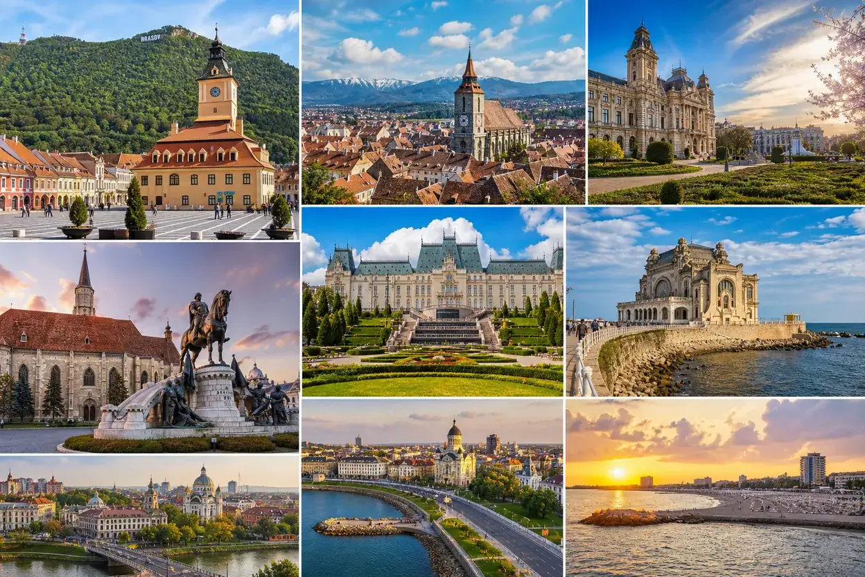 AI recomandă cele mai frumoase orașe pentru o vacanță în România, Clujul e in top