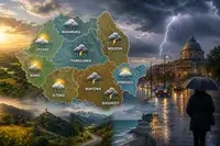 WoW Pulse Meteo: Vremea pe 31 mai - ploi, tunete și maxime de 29°C