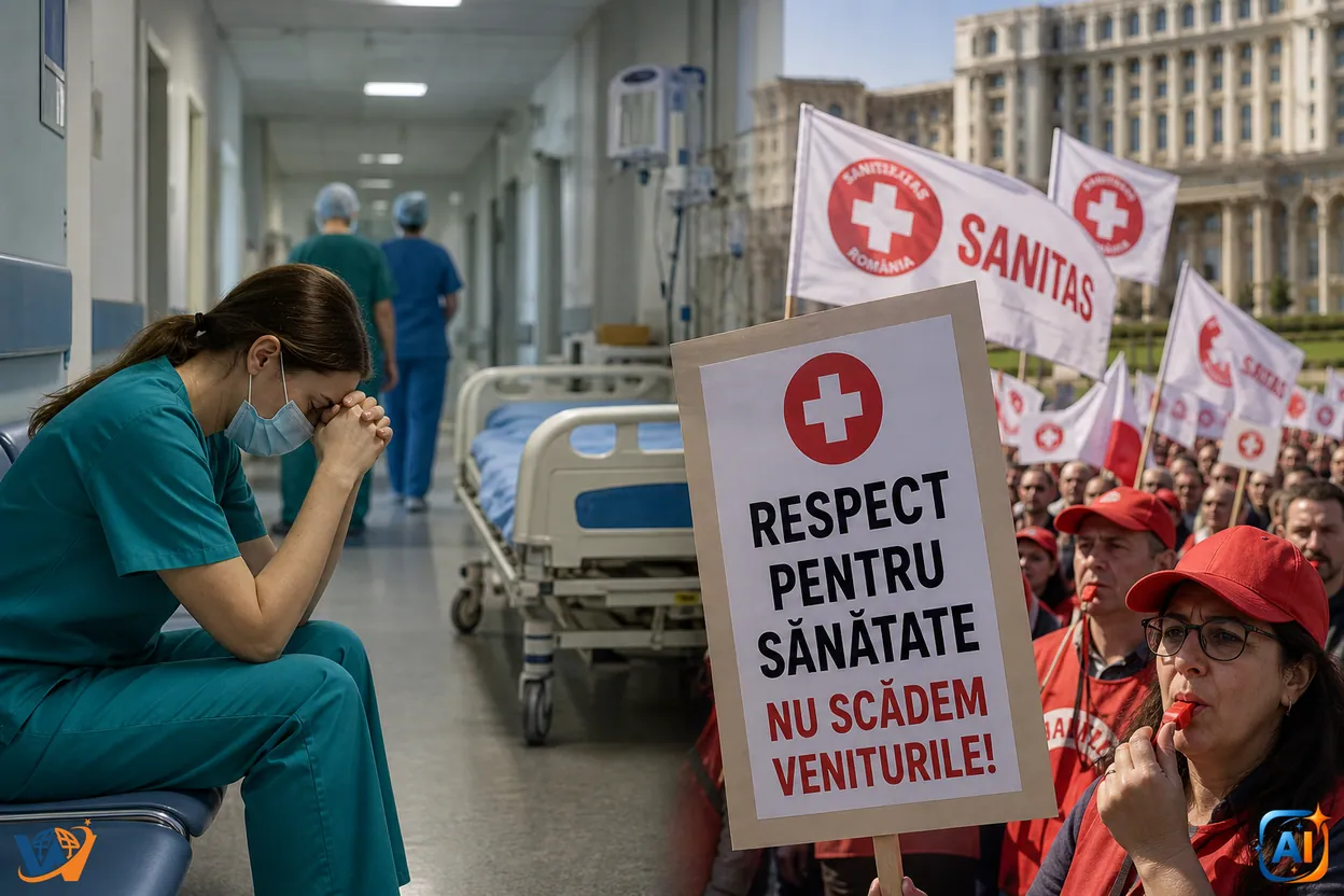 Grevă generală în spitale. Ce nemulțumiri aprind protestele
