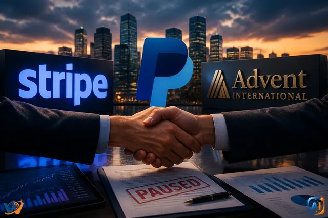 Stripe și Advent renunță momentan la preluarea PayPal