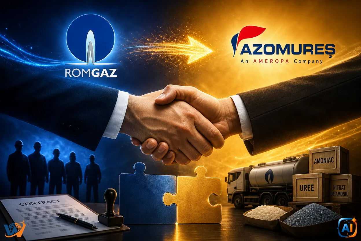 Romgaz preia activele Azomureș și intră în producția de îngrășăminte