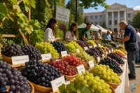 Peste 20 de soiuri de struguri, expuse azi la Cluj