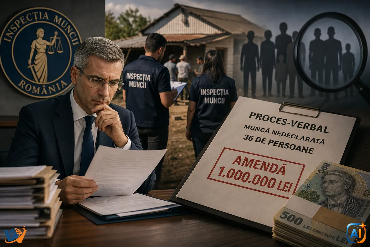 Șeful Inspecției Muncii cere verificări după amenda-record de 1 milion de lei aplicată familiei Pașca