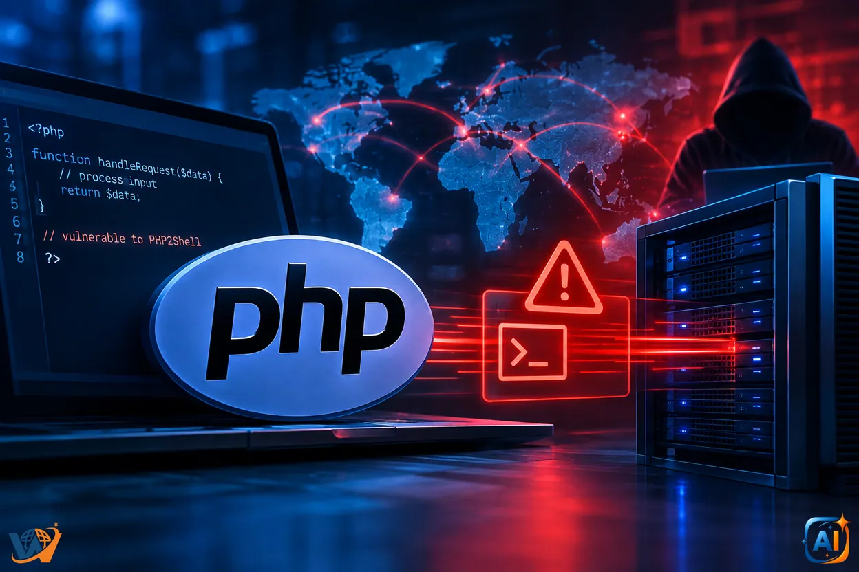 PHP2Shell: vulnerabilitate critică în PHP, cu impact global