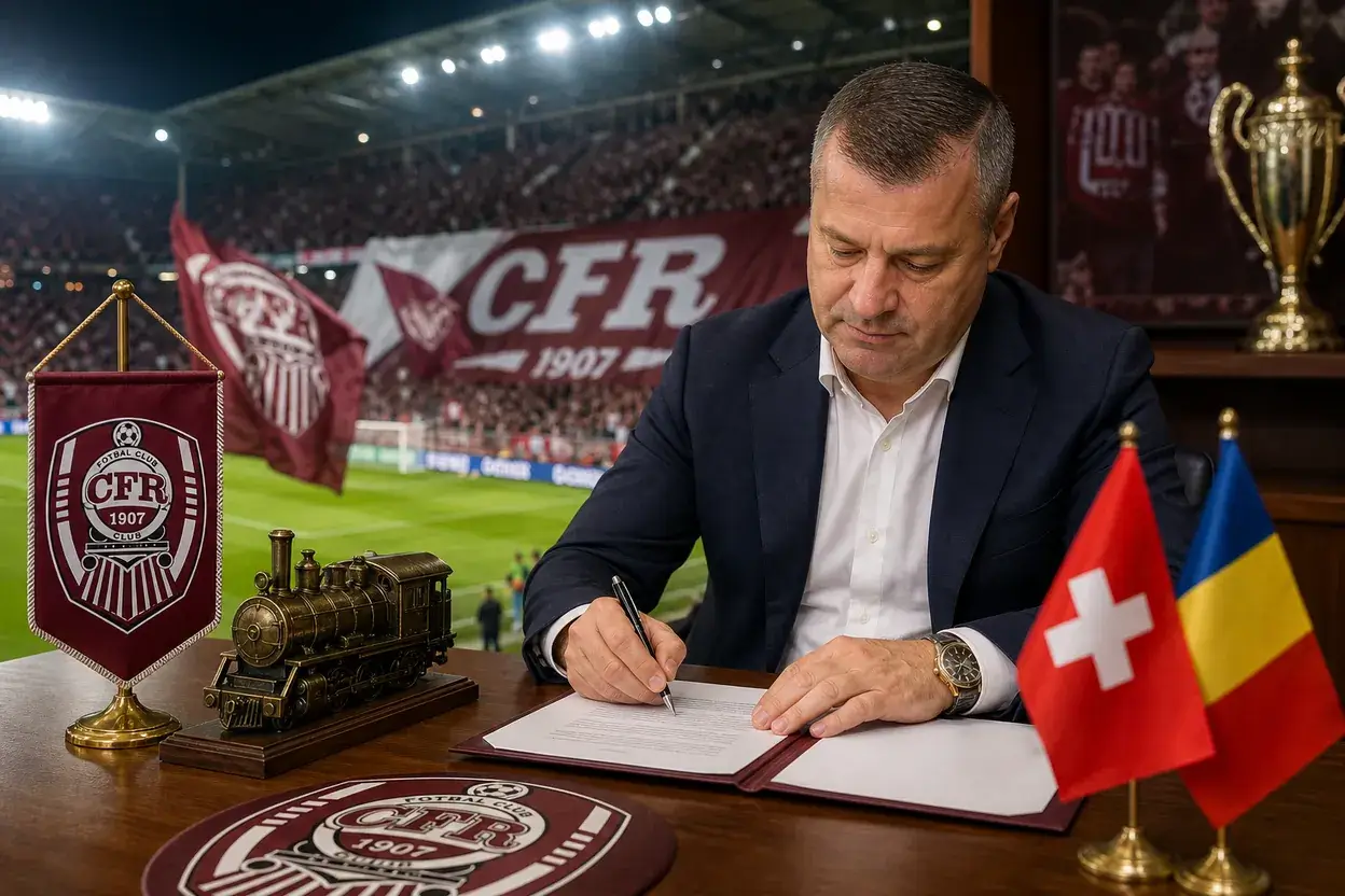 Tranzacție uriașă la CFR Cluj! Investitori elvețieni pregătesc 40 de milioane de euro