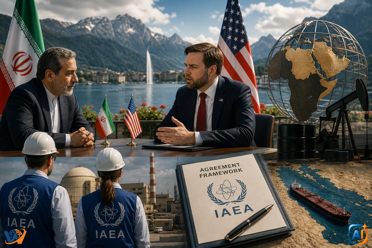Iran acceptă inspectorii nucleari, anunță JD Vance