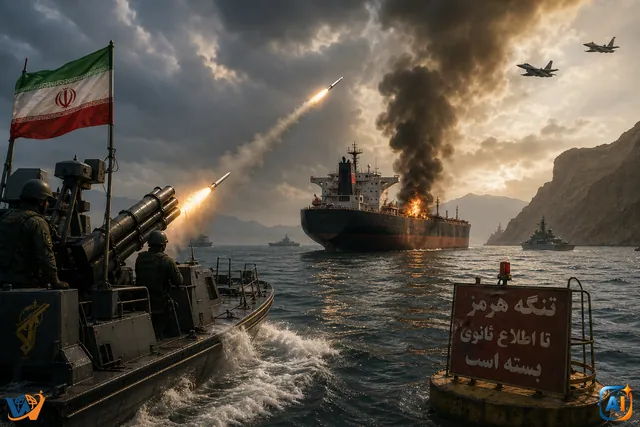 Iranul anunță că a lovit o a doua navă în Strâmtoarea Hormuz