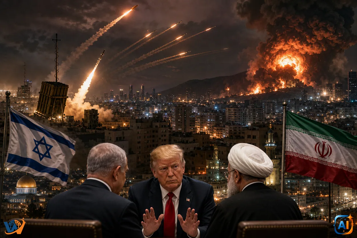 Armistițiul se clatină. Iranul lansează primele rachete spre Israel după două luni