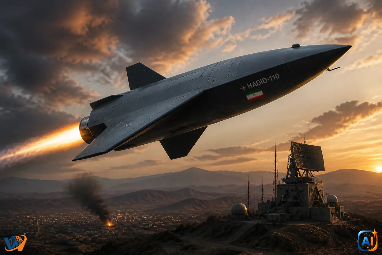 Iranul ridică miza cu drona kamikaze Hadid-110