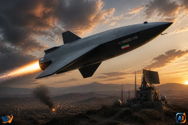 Iranul ridică miza cu drona kamikaze Hadid-110