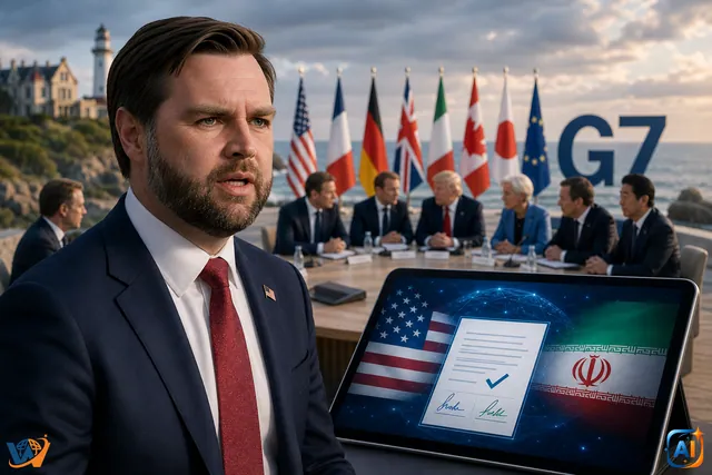 Acordul SUA-Iran a fost semnat digital. JD Vance confirmă în plin summit G7
