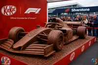 KitKat a construit un monopost F1 din 350 kg de ciocolată