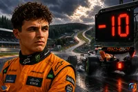 Lovitură pentru Lando Norris înainte de Marele Premiu al Belgiei. Campionul mondial pierde 10 locuri pe grila de start