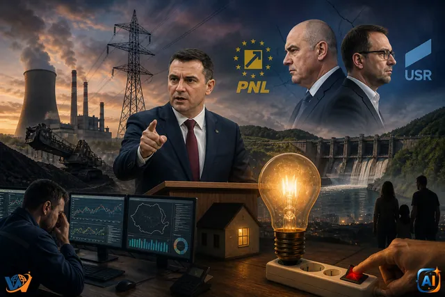 Lăpușan acuză PNL și USR pentru criza energetică