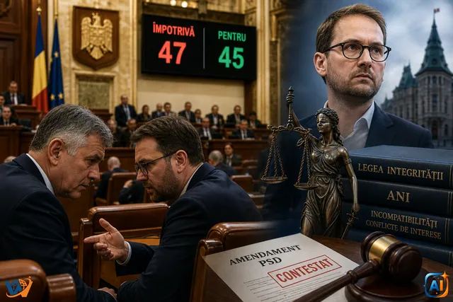 Legea ANI aprinde Senatul. Miza: mandatul lui Dominic Fritz