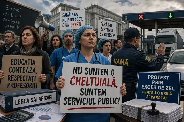 Legea salarizării aprinde bugetarii: cine anunță proteste