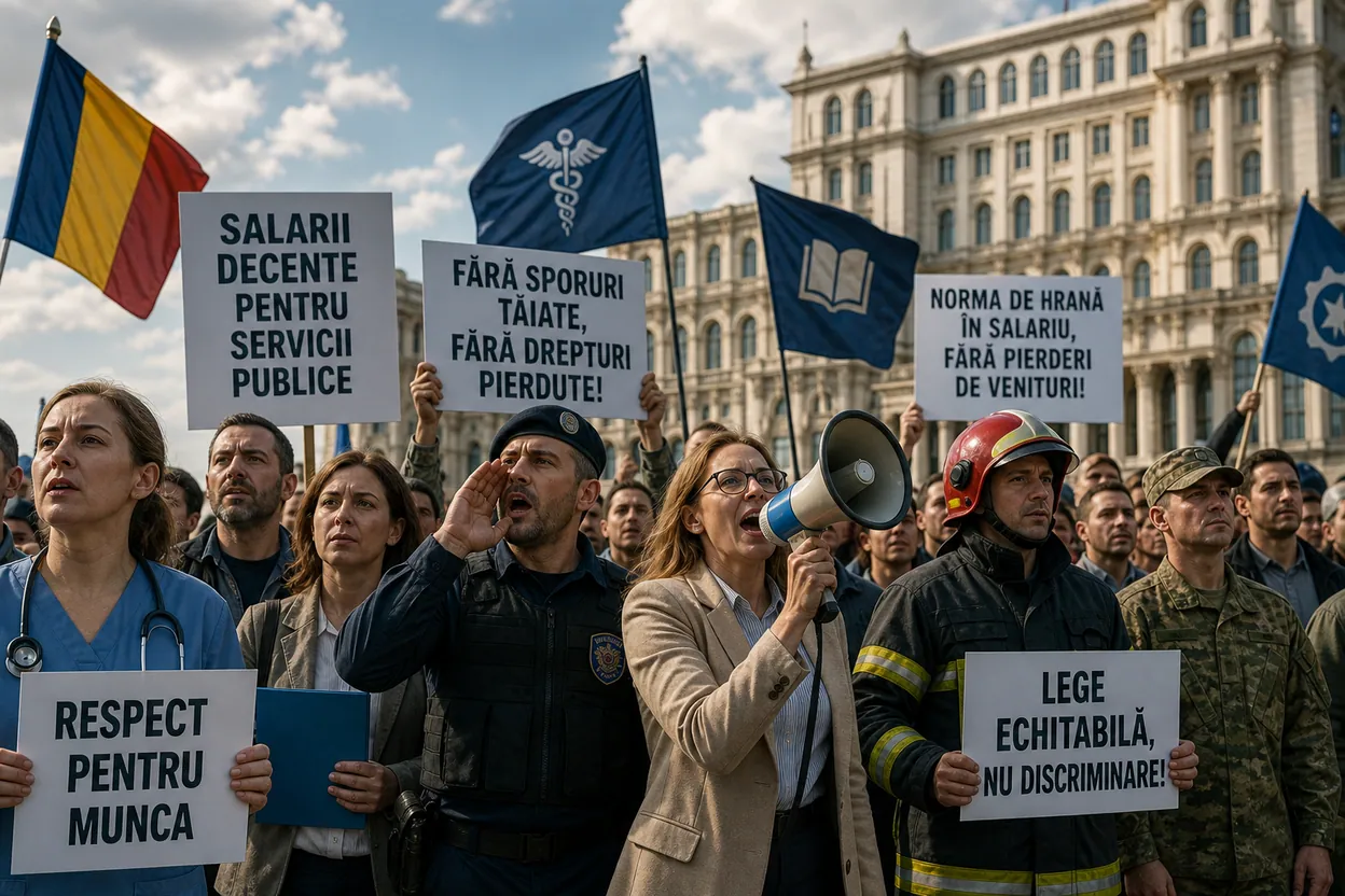 Legea salarizării bugetarilor, modificată după proteste
