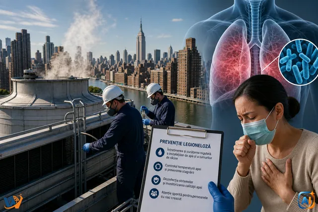 Un mort și zeci de infectați cu legioneloză la New York. Autoritățile caută sursa focarului